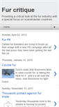 Mobile Screenshot of furcritique.blogspot.com