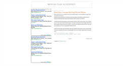 Desktop Screenshot of bisnis-online-mencari-uang-internet.blogspot.com