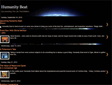 Tablet Screenshot of humanitybeat.blogspot.com