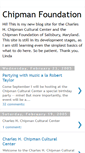 Mobile Screenshot of chipmanfoundation.blogspot.com