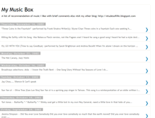 Tablet Screenshot of mymusicbox.blogspot.com