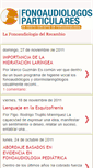 Mobile Screenshot of fonoaudiologosparticulares.blogspot.com