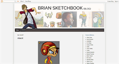 Desktop Screenshot of briansketchbook.blogspot.com