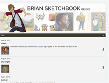 Tablet Screenshot of briansketchbook.blogspot.com