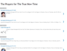 Tablet Screenshot of newtimeprayers.blogspot.com