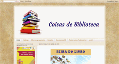 Desktop Screenshot of coisasdebiblioteca.blogspot.com