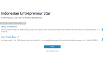 Tablet Screenshot of bintangpengusaha.blogspot.com
