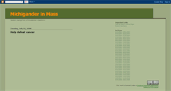 Desktop Screenshot of michinmass.blogspot.com