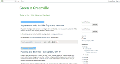 Desktop Screenshot of greenvillegreen.blogspot.com