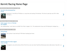 Tablet Screenshot of kermitracing.blogspot.com
