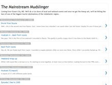 Tablet Screenshot of mainstreammudslinger.blogspot.com