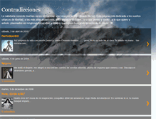Tablet Screenshot of lalocontradicciones.blogspot.com