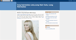 Desktop Screenshot of longhairstylescuts.blogspot.com