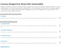 Tablet Screenshot of alcaparrascalchaqui.blogspot.com