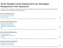 Tablet Screenshot of employmentlawvancouver.blogspot.com