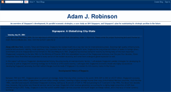 Desktop Screenshot of ajrsingapore.blogspot.com