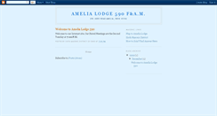 Desktop Screenshot of amelialodge590.blogspot.com