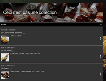 Tablet Screenshot of cecinestpasunecollection.blogspot.com
