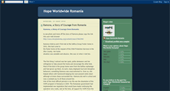 Desktop Screenshot of hopeworldwide-romania.blogspot.com
