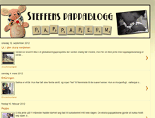 Tablet Screenshot of pappablogg.blogspot.com