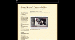 Desktop Screenshot of georgeskepton.blogspot.com