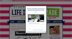 Desktop Screenshot of lifeinfirstgrade1.blogspot.com