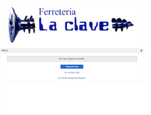 Tablet Screenshot of ferreterialaclave.blogspot.com