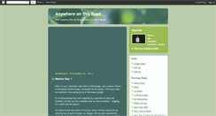 Desktop Screenshot of anywhereroad.blogspot.com
