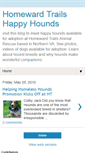 Mobile Screenshot of homewardtrailshappyhounds.blogspot.com