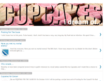 Tablet Screenshot of idreamofcupcake.blogspot.com