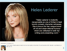 Tablet Screenshot of helenlederer.blogspot.com