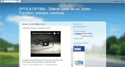 Desktop Screenshot of optimaoptica.blogspot.com