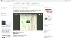 Desktop Screenshot of estacaoislandia.blogspot.com