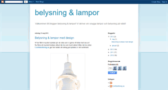 Desktop Screenshot of belysning-lampor.blogspot.com