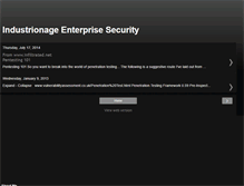 Tablet Screenshot of industrionage.blogspot.com
