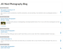 Tablet Screenshot of jillwardphotography.blogspot.com