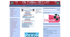 Desktop Screenshot of lapaginadecsis.blogspot.com