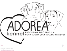 Tablet Screenshot of kenneladorea.blogspot.com