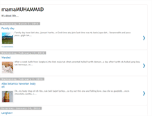 Tablet Screenshot of mamamuhammad.blogspot.com