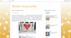 Desktop Screenshot of minhasinspiracoes1.blogspot.com