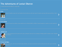 Tablet Screenshot of lestatinspace.blogspot.com