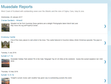 Tablet Screenshot of muasdalereports.blogspot.com