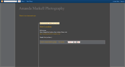 Desktop Screenshot of amandamarkell.blogspot.com