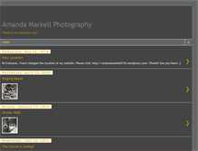 Tablet Screenshot of amandamarkell.blogspot.com