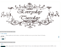 Tablet Screenshot of everydaytuesday.blogspot.com