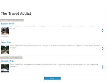 Tablet Screenshot of addict2travel.blogspot.com