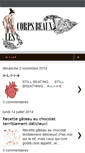 Mobile Screenshot of les-corps-beaux.blogspot.com