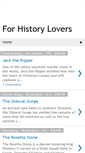 Mobile Screenshot of forhistorylovers.blogspot.com