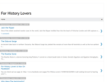 Tablet Screenshot of forhistorylovers.blogspot.com