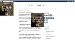 Desktop Screenshot of petitpoppet.blogspot.com